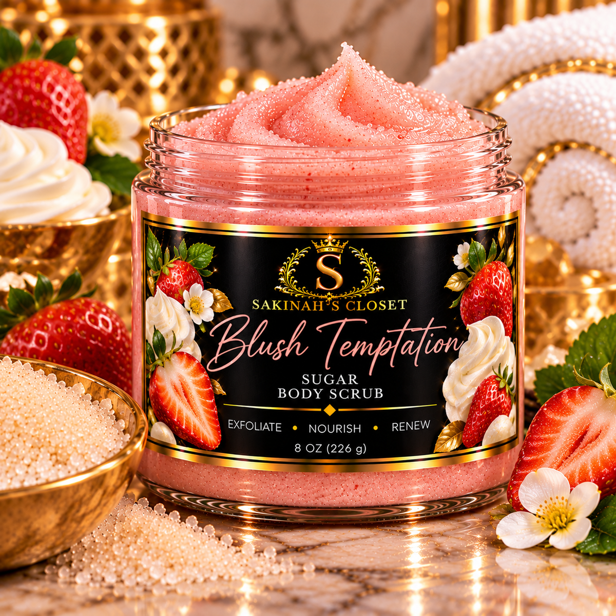 Blush Temptation | Sugar Body Scrub