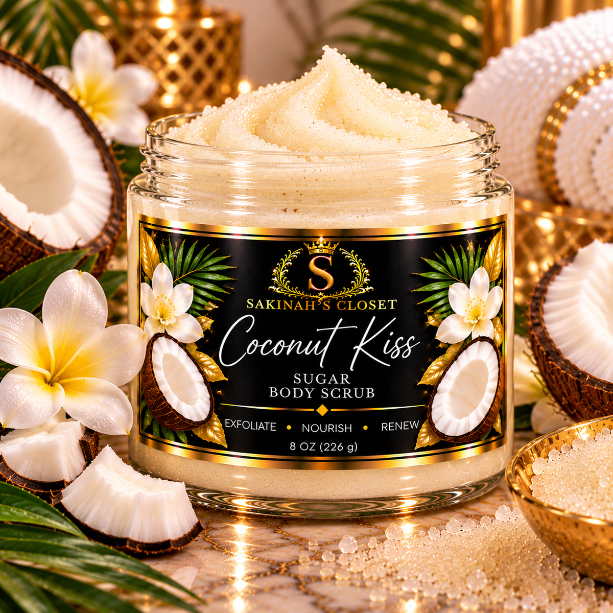 Coconut Kiss | Sugar Body Scrub