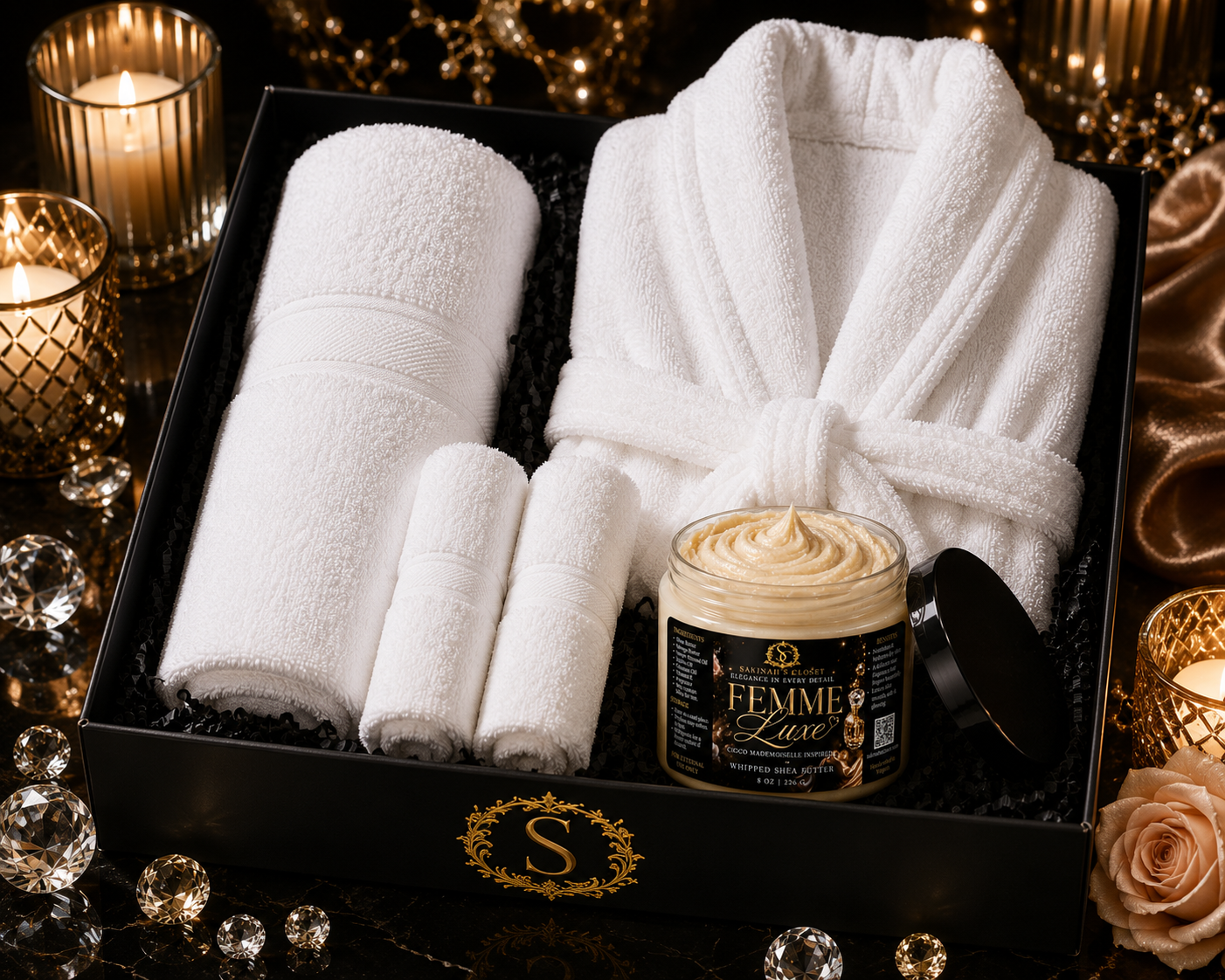 The Queen Collection: 5 Piece Women's Luxury Gift Set