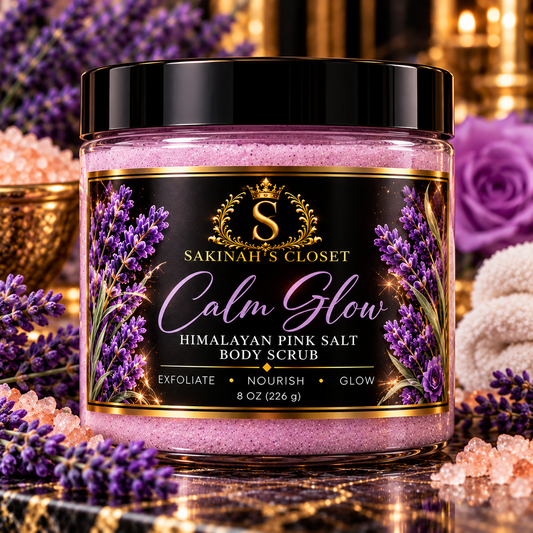 Calm Glow | Himalayan Pink Salt Body Scrub
