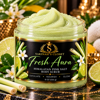 Fresh Aura | Himalayan Pink Salt Body Scrub