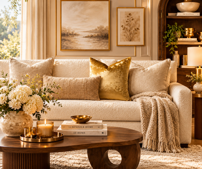 The Gilded Luxe Velvet Pillow Covers | Set of 2