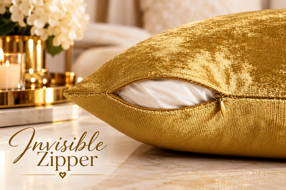 The Gilded Luxe Velvet Pillow Covers | Set of 2