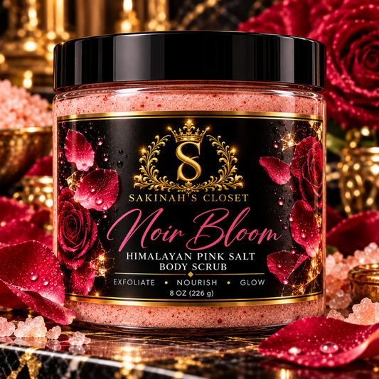 Noir Bloom | Himalayan Pink Salt Body Scrub