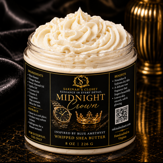 Midnight Crown – Beard & Body Butter