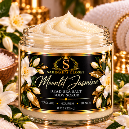 Moonlit Jasmine | Dead Sea Salt Body Scrub
