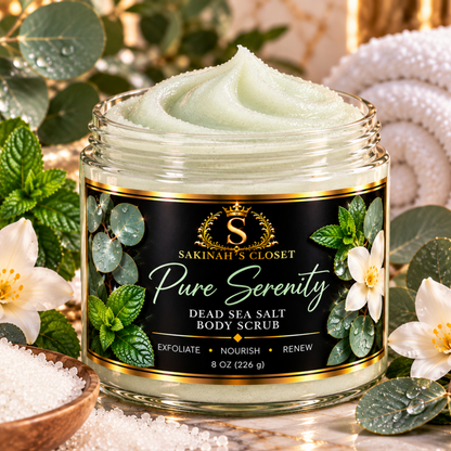 Pure Serenity | Dead Sea Salt Body Scrub