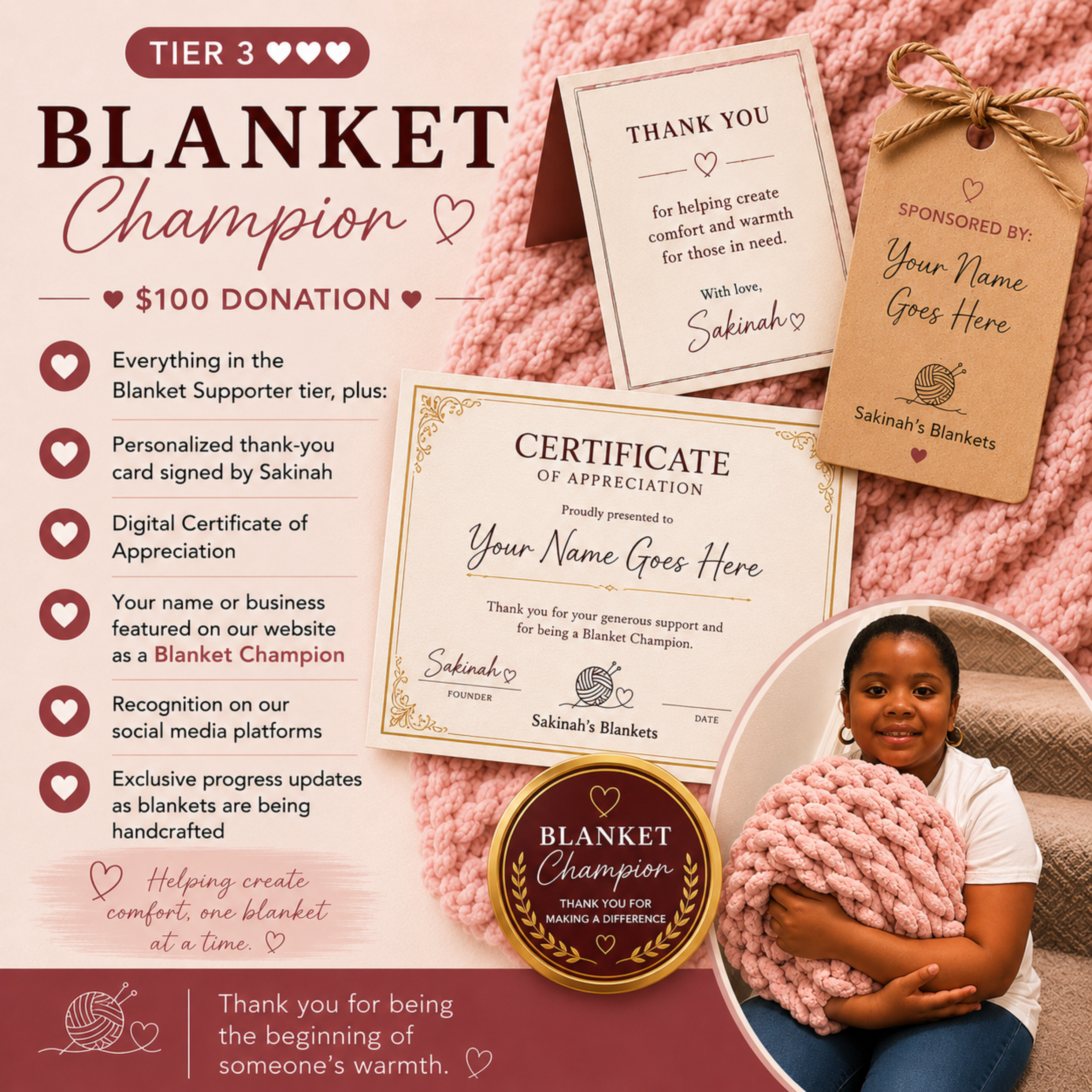 Tier 3 - Blanket Champion
